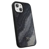 Woodcessories Bumper Case MagSafe iPhone 15 - Stone Camo Gray Black