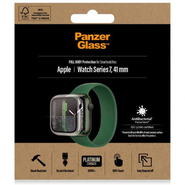 PanzerGlass Full Body Case Apple Watch Serie 7 - 41 mm - Transparant