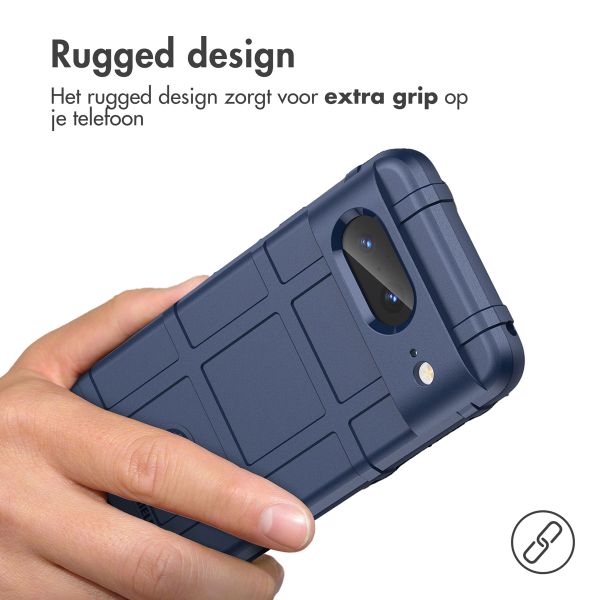 imoshion Rugged Shield Backcover Google Pixel 8 - Donkerblauw