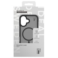 iDeal of Sweden Bumper Case MagSafe Apple iPhone 16 - Zwart