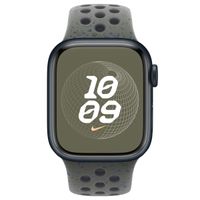 Apple Nike Sport Band Apple Watch Series 1 t/m 9 / SE (38/40/41 mm) | Series 10 / 11 (42 mm) - Maat M/L - Cargo Khaki