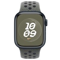 Apple Nike Sport Band Apple Watch Series 1 t/m 9 / SE (38/40/41 mm) | Series 10 (42 mm) - Maat M/L - Cargo Khaki