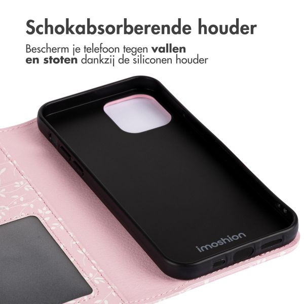 imoshion Design Bookcase Apple iPhone 11 - Pink Bazaar Flowers