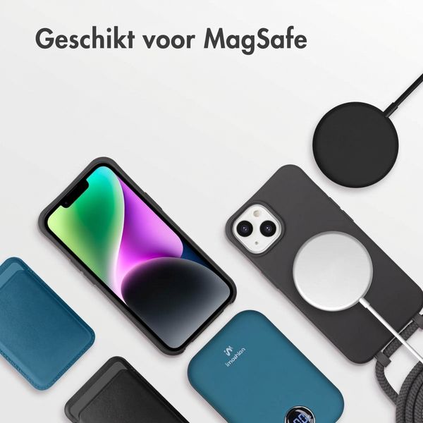 imoshion Color Backcover met afneembaar koord met MagSafe Apple iPhone 14 - Black Coffee