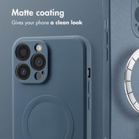imoshion Colour Back Cover with MagSafe Apple iPhone 13 Pro Max - Dark Blue