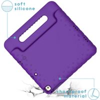 imoshion Kidsproof Backcover met handvat iPad 6 (2018) / iPad 5 (2017) - Paars