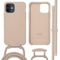 imoshion Color Backcover met afneembaar koord MagSafe Apple iPhone 12 (Pro) - Nude
