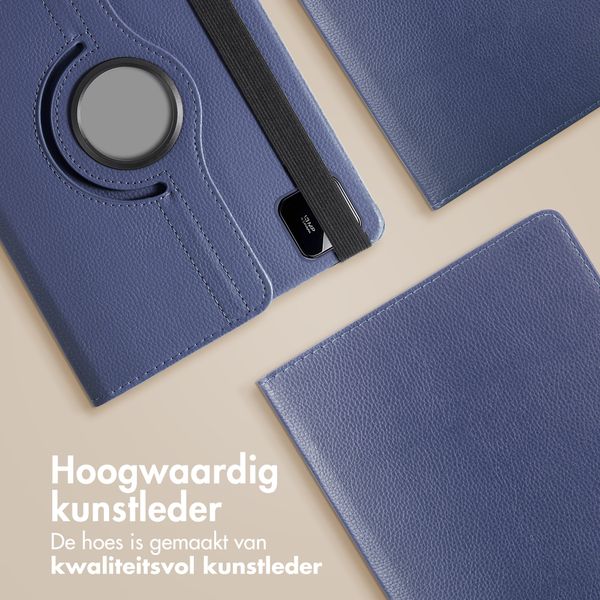 imoshion 360° draaibare Bookcase Xiaomi Pad 8 / 8 Pro - Donkerblauw