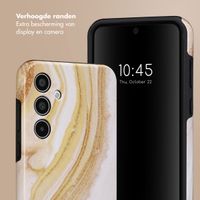 Selencia Vivid Tough Backcover Samsung Galaxy A35 - Chic Marble Gold