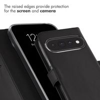 Selencia Genuine Leather Wallet Case Google Pixel 11 / 11 Pro - Black