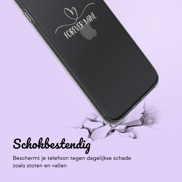 Hoesje met eigen foto en/of tekst Apple iPhone SE (2022 / 2020) / 8 / 7 - Sierlijk hartje