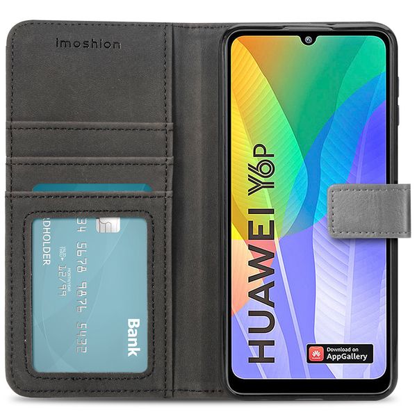 imoshion Luxe Bookcase Huawei Y6p - Grijs