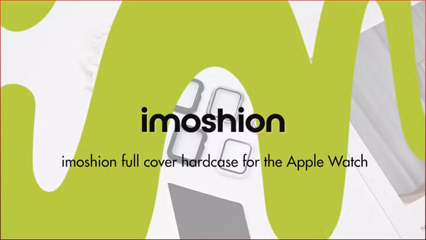 imoshion Full Cover Hardcase Apple Watch Series 7 / 8 / 9 - 45 mm - Roze