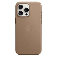 Apple FineWoven Backcover MagSafe Apple iPhone 15 Pro Max - Taupe