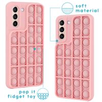 imoshion Pop It Fidget Toy - Pop It hoesje Samsung Galaxy S21 - Roze