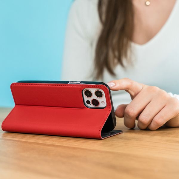 imoshion Slim Folio Bookcase Samsung Galaxy S10 - Rood