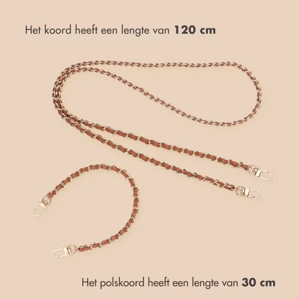 imoshion PU Leather Telefoonkoorden set - Bruin