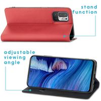 imoshion Slim Folio Bookcase  Xiaomi Redmi Note 10 (5G) - Rood