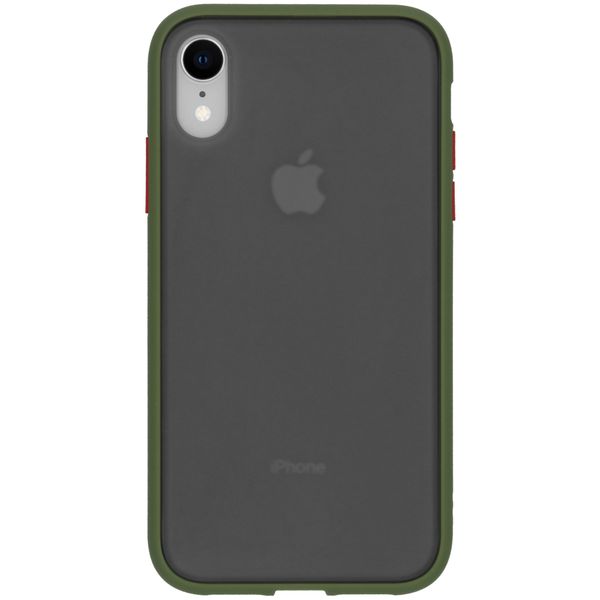 imoshion Frosted Backcover iPhone Xr - Groen