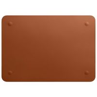 Apple Leather Sleeve MacBook 15 inch - Saddle Brown