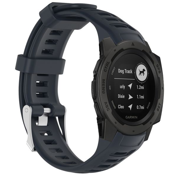 imoshion Siliconen bandje Garmin Instinct - Donkerblauw