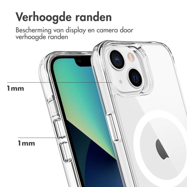 imoshion Rugged Air MagSafe Case Apple iPhone 13 - Transparant