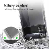 Accezz Xtreme Impact Backcover Xiaomi Poco X4 Pro 5G - Transparant