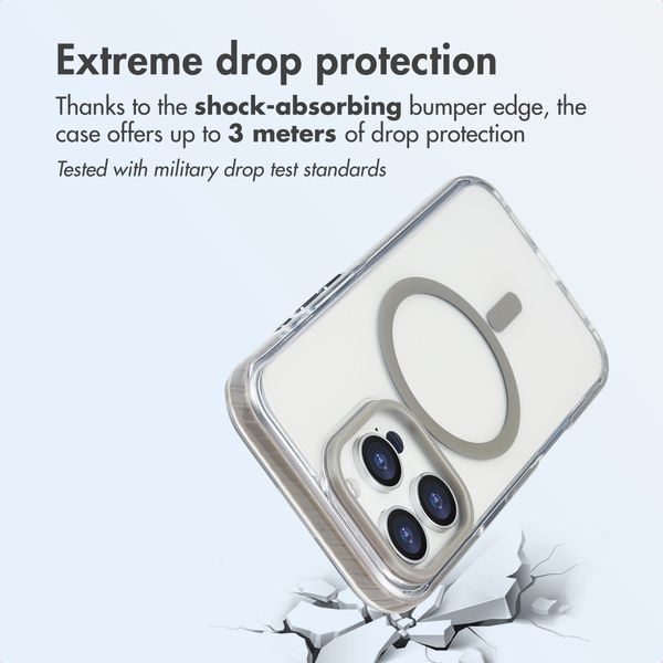 imoshion Combat MagSafe Back Cover Apple iPhone 16 Pro - Grey