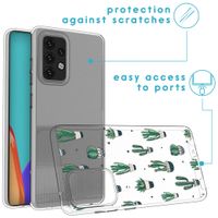 imoshion Design hoesje Samsung Galaxy A52(s) (5G/4G) - Cactus - Groen