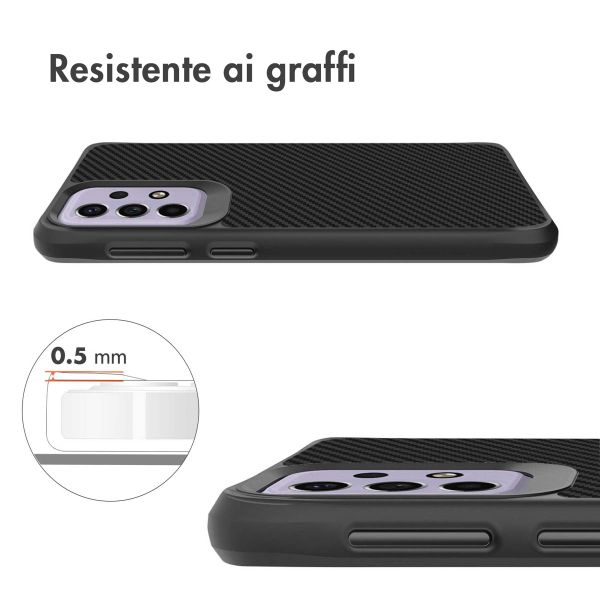 imoshion Rugged Hybrid Case Samsung Galaxy A33 - Zwart