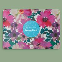imoshion Design Laptop Cover Apple MacBook Air 15 inch (2023 / 2024 M3 / 2025 M4 / 2026 M5) - Floral Water Color