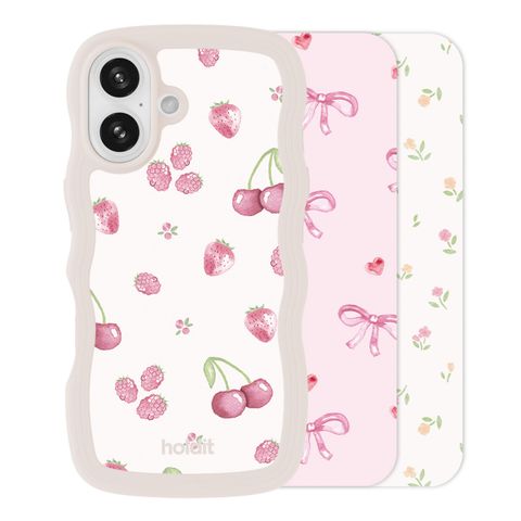 Holdit Print Pack Apple iPhone 16 - Pink Breeze