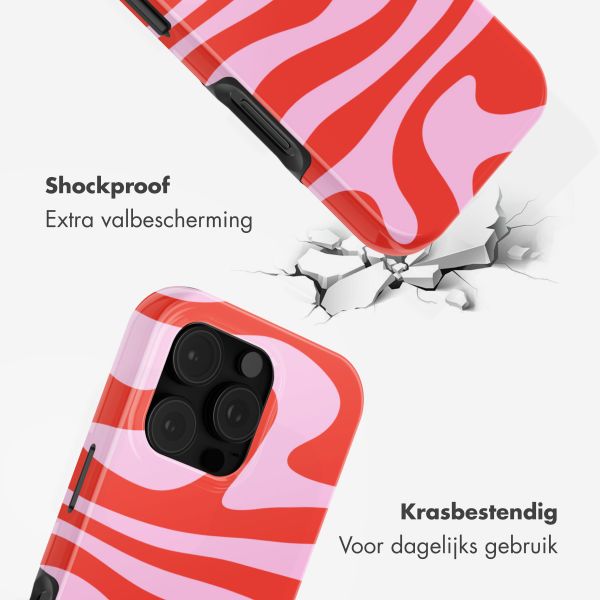 Selencia Vivid Backcover Apple iPhone 16 Pro - Dream Swirl Pink