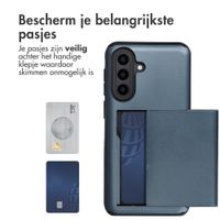 imoshion Backcover met pasjeshouder Samsung Galaxy A57 (5G) - Donkerblauw