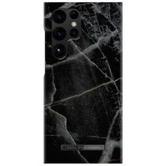 iDeal of Sweden Fashion Backcover Samsung Galaxy S23 Ultra - Black Thunder Marble