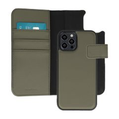 imoshion Detachable 2-in-1 Luxury Bookcase Apple iPhone 12 (Pro) - Green