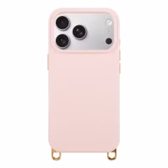 Selencia Rivièra MagSafe Backcover met afneembare haakjes Apple iPhone 17 Pro - Sorbet Pink