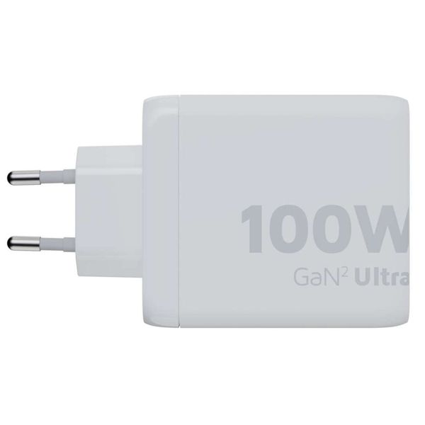 Xtorm Snellader | Ultra Wall Charger GaN2 - 2x USB-C 100 Watt + USB-A 18 Watt