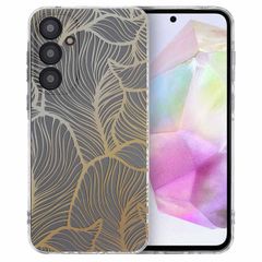 imoshion Design hoesje Samsung Galaxy A35 - Golden Leaves