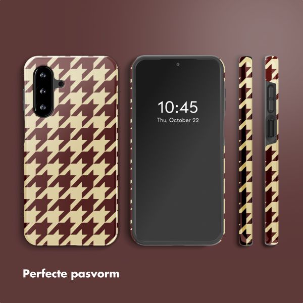Selencia Vivid Backcover Samsung Galaxy A17 - Pied-de-Poule