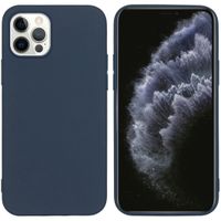 imoshion Color Backcover Apple iPhone 12 (Pro) - Donkerblauw