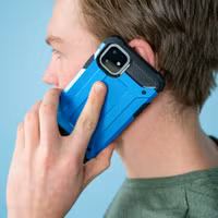 imoshion Rugged Xtreme Backcover Apple iPhone 12 (Pro) - Lichtblauw