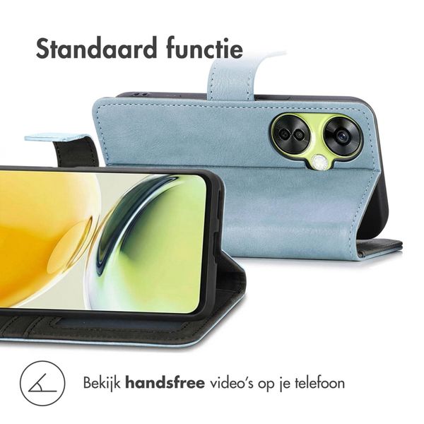 imoshion Luxe Bookcase OnePlus Nord CE 3 / CE 3 Lite - Lichtblauw