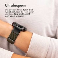imoshion QuickFit® Nylon bandje  - Garmin 22 mm aansluiting - Maat L/XL - Groen