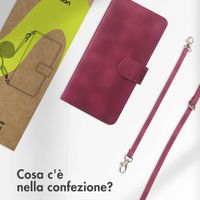 imoshion Bookcase met koord Oppo Reno15 F (5G) - Rood