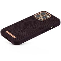 Njorð Collections Salmon Leather MagSafe Case iPhone 13 Pro - Rust