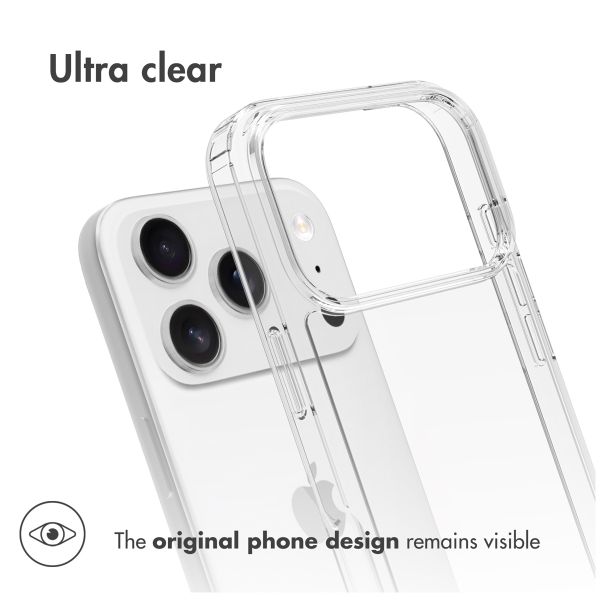 Accezz Xtreme Impact Back Cover Apple iPhone 17 Pro - Transparent