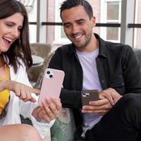 Accezz Liquid Silicone Backcover met MagSafe Apple iPhone 16 Pro Max - New Tea Brown