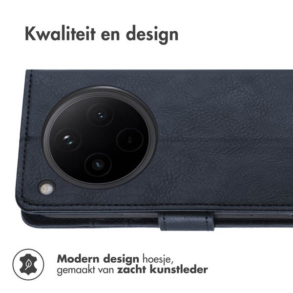 imoshion Luxe Bookcase Oppo Find X8 - Donkerblauw