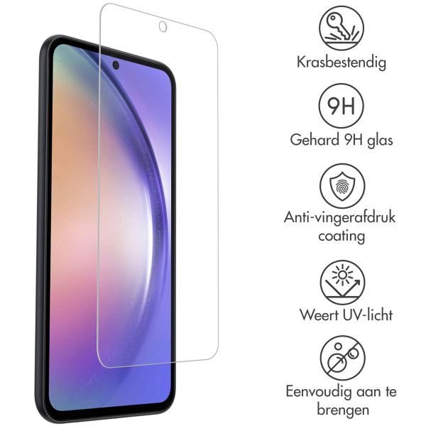 Accezz Gehard Glas Screenprotector 2-pack Samsung Galaxy A54 / S23 FE